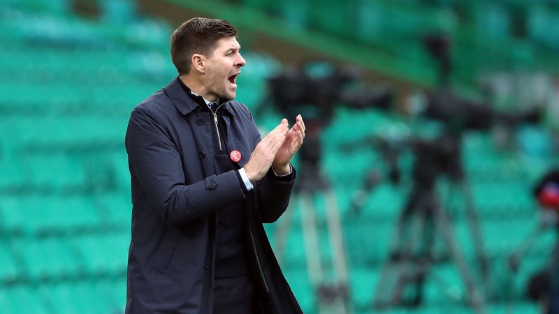 Steven Gerrard assumiu o comando do Rangers em maio de 2018 - Getty Images
