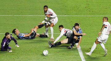São Paulo e Grêmio empataram sem gols - Getty Images