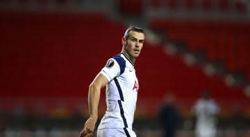 Gareth Bale em ação com a camisa do Tottenham - GettyImages