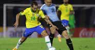 Everton Ribeiro na partida entre Brasil x Uruguai - GettyImages