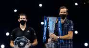 Medvedev vence Thiem de virada e conquista ATP Finals - GettyImages