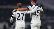 Lucas Moura e Carlos Vinícius brilharam na partida do Tottenham - Getty Images