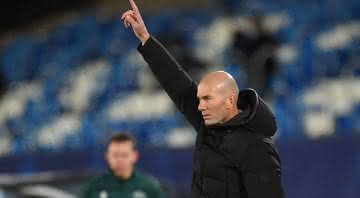 Zinedine Zidane, treinador do Real Madrid - GettyImages