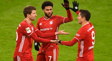 Com dois de Lewandowski, Bayern vira sobre o Wolfsburg pelo Campeonato Alemão - GettyImages