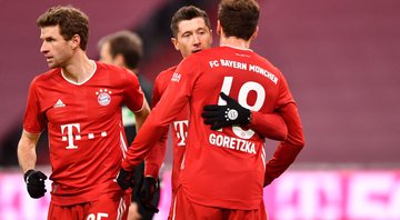 Jogadores do Bayern de Munique em ação - GettyImages