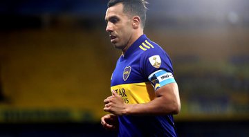 Carlos Tevez, atacante do Boca Juniors - GettyImages