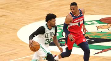 Wizards x Celtics, pela temporada regular - GettyImages