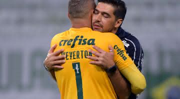Weverton foi um dos nomes mais expressivos do Palmeiras na partida - GettyImages