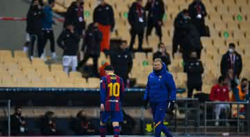 Messi pega dois jogos de suspensão após primeira expulsão no Barcelona - Getty Images