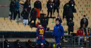 Messi pega dois jogos de suspensão após primeira expulsão no Barcelona - Getty Images