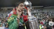 Abel comemorando o título da Libertadores - Getty Images