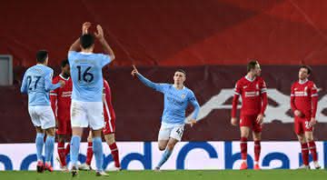 Manchester City goleia o Liverpool e amplia vantagem na liderança do Campeonato Inglês - GettyImages