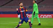 Barcelona divulga ranking dos times que mais sofreram gols de Messi - GettyImages