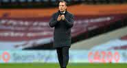 Brendan Rogers técnico do Leicester - Getty Images