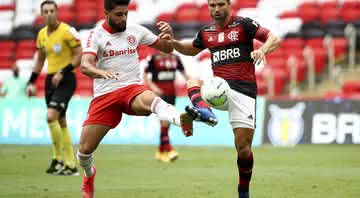 Flamengo e Internacional se enfrentaram pela 37ª rodada - Getty Images