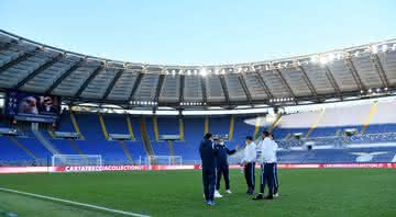 Lazio entrou em campo para enfrentar o Torino - GettyImages