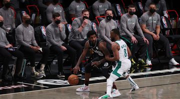 Irving anota 40 pontos em vitória dos Nets sobre os Celtics - GettyImages