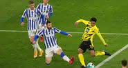Borussia Dortmund e Hertha Berlin duelaram na Bundesliga - GettyImages