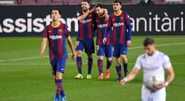 Jogador do Barcelona exalta Messi e torce por permanência do camisa 10 - GettyImages