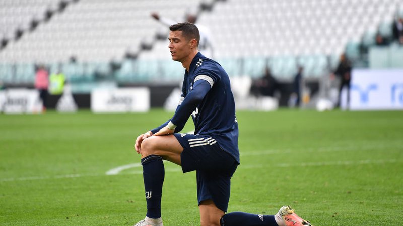 Cristiano Ronaldo em ação pela Juventus - GettyImages