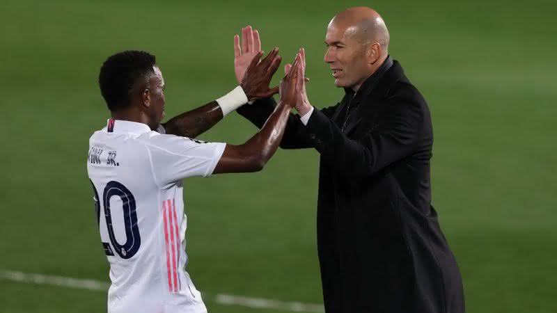 Zidane tem depositado confiança no futebol de Vinicius Jr - GettyImages