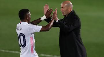 Vinicius Junior recebeu elogios de Zidane - GettyImages