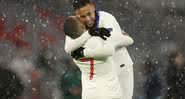Neymar e Mbappé comandaram o triunfo do PSG - GettyImages