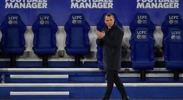 Brendan Rodgers, técnico do Leicester - GettyImages