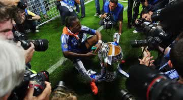 Drogba revela momento antes de gol que deu o título da Champions para o Chelsea - GettyImages