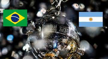 Brasil e Argentina decidirão, pela 15ª vez, a Libertadores - Getty Images