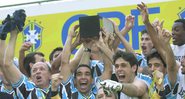 Grêmio, campeão da Copa do Brasil de 2001 - Getty Images