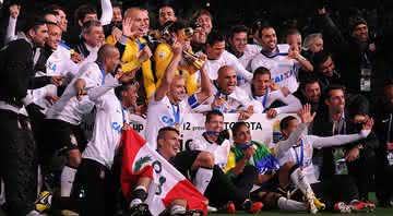 Corinthians comemora título do Mundial de Clubes de 2012 - GettyImages