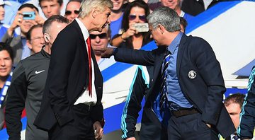 Wenger e Mourinho já trocaram farpas por diversas vezes - Getty Images
