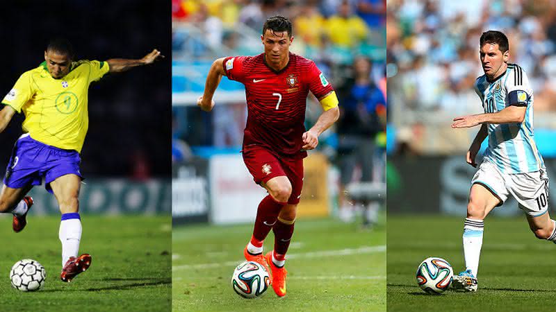 Seleção da Bola de Ouro tem Pelé, Ronaldo e Cafu