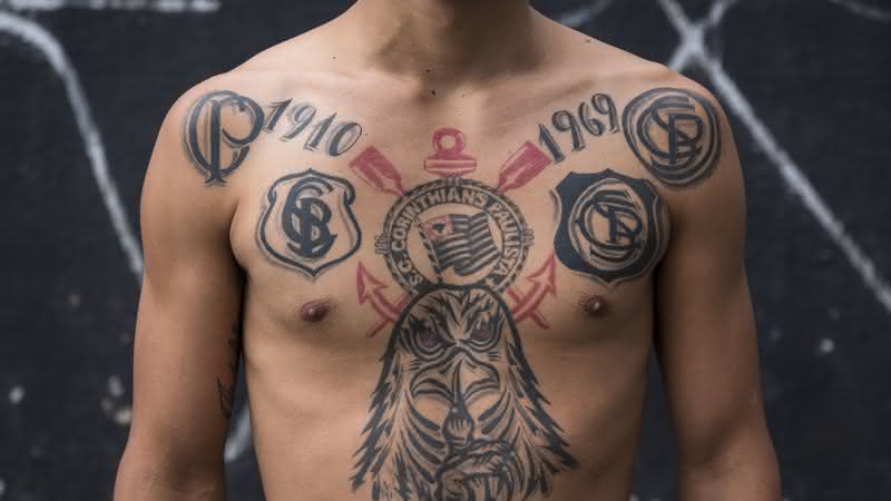 Tatuagem Corinthians - Getty Images