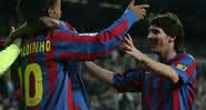 Lionel Messi e Ronaldinho Gaúcho - GettyImages