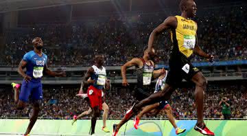 Usain Bolt venceu com ampla vantagem os 200 m nos Jogos Olímpicos do Rio de Janeiro - Cameron Spencer/Getty Images