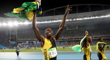 Usain Bolt comandou o ouro do revezamento jamaicano no 4x100 m - Cameron Spencer/Getty Images