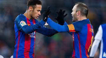 Os dois atuaram juntos durante a passagem de Neymar Jr pela Espanha - GettyImages