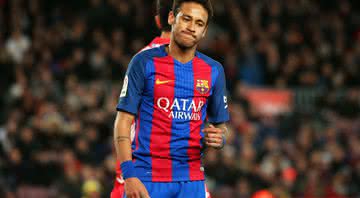 Neymar atuando pelo Barcelona - GettyImages