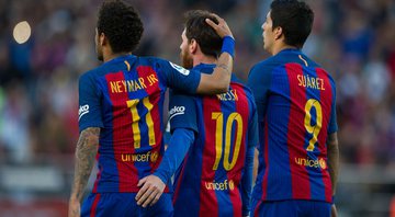 Trio 'MSN' assombrou o mundo do futebol - GettyImages