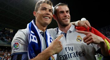 Cristiano Ronaldo e Gareth Bale conquistaram quatro Champions League juntos pelo Real Madrid - Getty Images