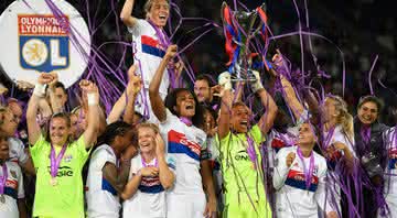 Lyon é o atual campeão da Champions Feminina e possui 1 título Mundial - Getty Images
