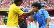 Maradona volta a defender Ronaldinho Gaúcho - GettyImages