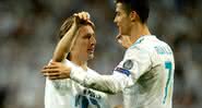 Modric e CR7 na época de Real Madrid - GettyImages