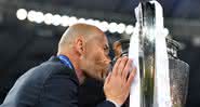 Zidane está invicto em finais como técnico - GettyImages
