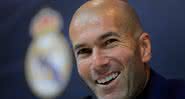 Zidane em entrevista coletiva - Getty Images