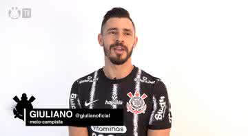 Corinthians: Giuliano é registrado no BID e fica livre para estreia - Transmissão/ Corinthians TV