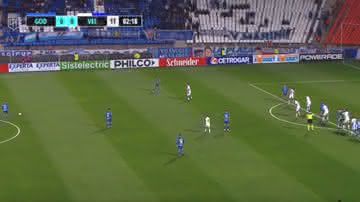 Godoy Cruz x Vélez em campo pelo Campeonato Argentino - Transmissão ESPN