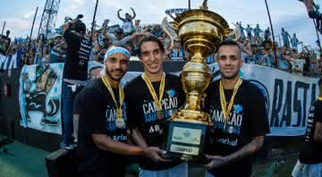 O Caxias foi o campeão do primeiro turno - LUCAS UEBEL/GREMIO FBPA